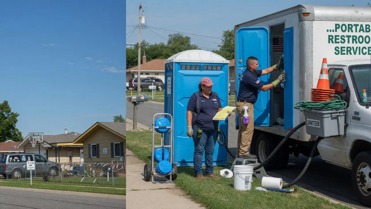 Portable Toilet Rental in Mound City, KS near me
